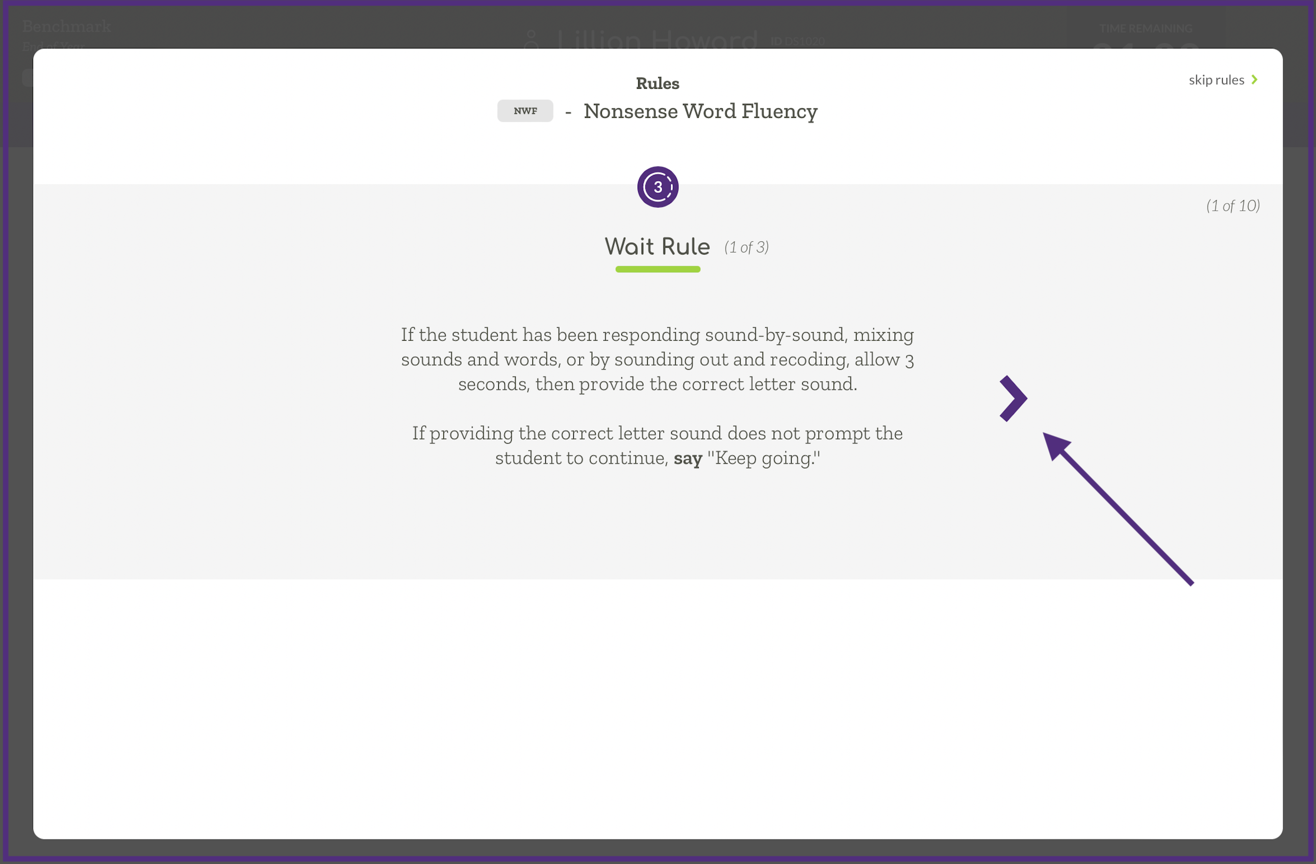 rules assess sidebar